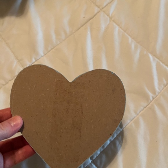 Heart-Shaped 'Cutie Pie' Sign - Picture 2 of 2